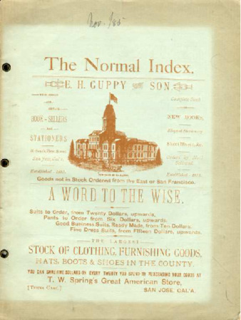 Normal Index 1885-11 (November 1885) thumbnail