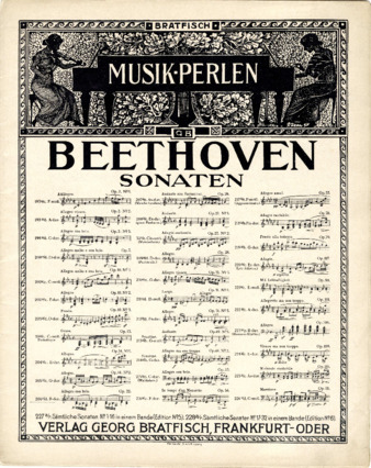Piano sonata no. 11 in B-flat major, op. 22, edited by Winterberger thumbnail