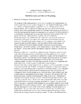 Sabbatical Report, Spring 2014 thumbnail