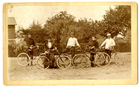 [Sinsheimer siblings with bicycles] thumbnail