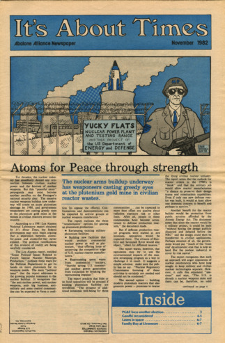 It's About Times: Abalone Alliance Newspaper, November 1982 thumbnail