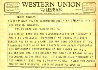 Letter to Jane Tolmach; from E.F. Galioni thumbnail