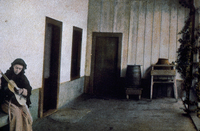 Penny Postcard of the Camulos Adobe in Ventura County, CA thumbnail