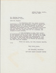 Letter to Mr. Charles Yonezu from Ken Kitasako, San Luis Obispo Buddhist Temple thumbnail