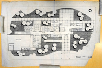 Main building floor plan, [Central Plaza and Office Complex for McCulloch Properties, Inc.] thumbnail