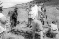 Gallegos farm, Horno construction 016 thumbnail