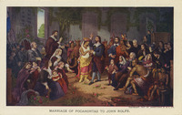 Marriage of Pocahontas to John Rolfe thumbnail