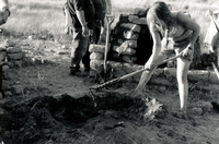 Gallegos farm, Adobe horno 107 thumbnail