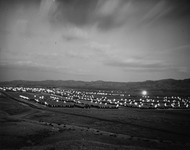 [Evening view of Heart Mountain incarceration camp] thumbnail
