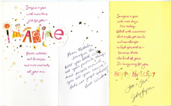 Birthday Card to Michele Serros thumbnail