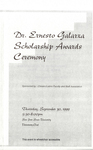Dr. Ernesto Galarza Scholarship Symposium Program 1999 thumbnail