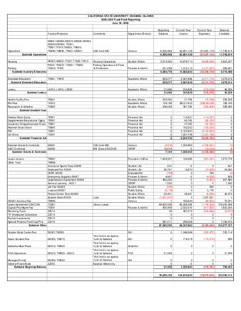 2009 June Trust fund report - summary thumbnail