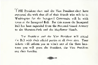 Presidential Inaugural Ceremonies thumbnail