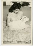 Michele Serros and her mother on her baptism day thumbnail
