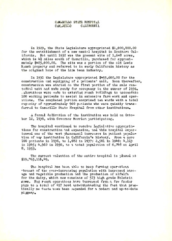 Camarillo State Hospital Legislature Construction thumbnail