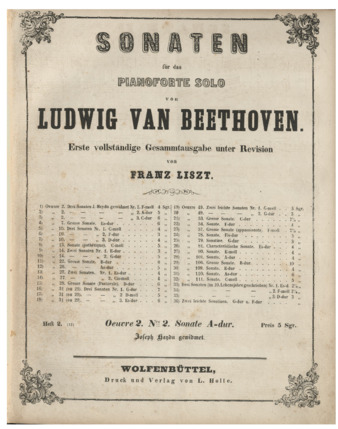 Piano sonata no. 2, op. 2, no. 2, in A major edited by Liszt thumbnail