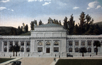 Penny Postcard of the San Buenaventura Courthouse thumbnail