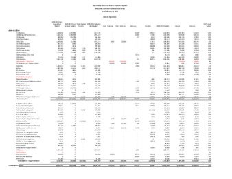 2010 February Operating budget – detail thumbnail