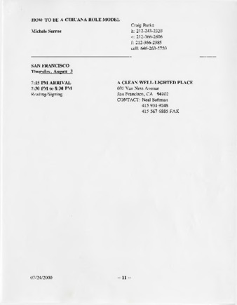 "How to Be a Chicana Role Model" San Francisco, California Reading thumbnail