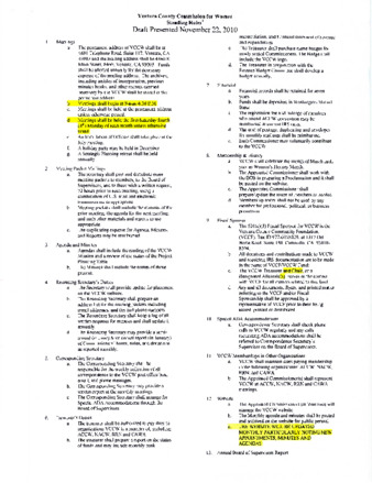 VCCW Standing Rules Draft thumbnail