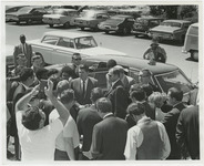 [Ronald Reagan arriving at commencement] thumbnail