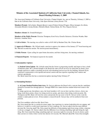 2009 02 ASI meeting minutes thumbnail