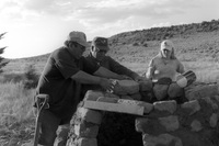 Gallegos farm, Horno construction 094 thumbnail