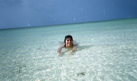 Michele Serros swimming thumbnail