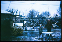 Pickford backyard in snow thumbnail