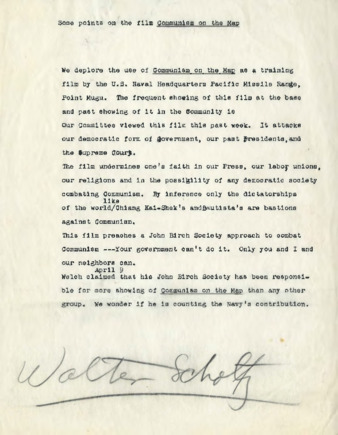 Opinion regarding the film "Communism on the Map" thumbnail