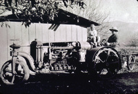 F. H. Ayres on a Samson Tractor thumbnail