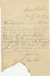 Business Correspondence, 1887 July thumbnail
