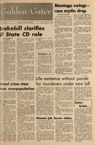 Golden Gater 17 April 1963 thumbnail