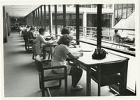 [2nd floor study space and balcony at Kennedy Library] thumbnail