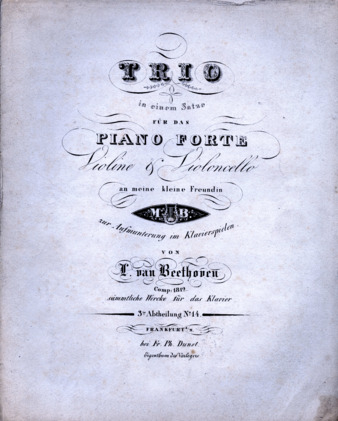 Piano Trio in B-flat Major, WoO 39 thumbnail