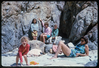 Glenna and kids at the beach thumbnail