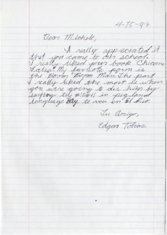 Letter from Edgar Tobias thumbnail