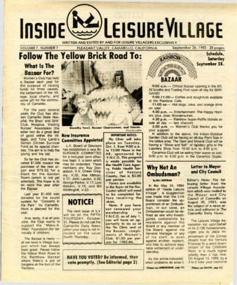 Inside Leisure Village Vol. 7 No. 7 thumbnail