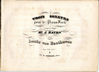 Piano sonata no. 1 in F minor, op. 2, no. 1 (Simrock ca. 1824) thumbnail