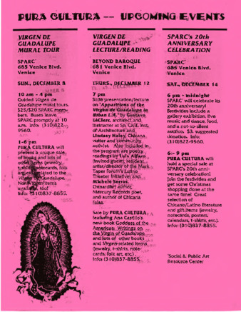 Pura Cultura--Upcoming Events thumbnail