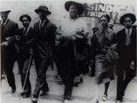Frida and Diego at a Labour Day Demonstration in Mexico thumbnail