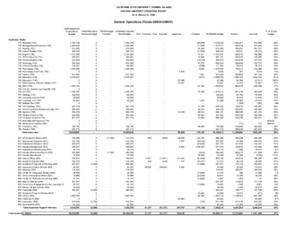 2009 January Operating budget – detail thumbnail