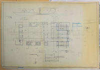Palm Springs Youth Center, [floor plan sketch, no labelling from Cody's firm] thumbnail