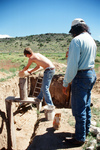 Gallegos farm, Root cellar construction 089 thumbnail