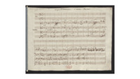 2. Manuscript of Cherubini's Air pour le Panharmonicon thumbnail