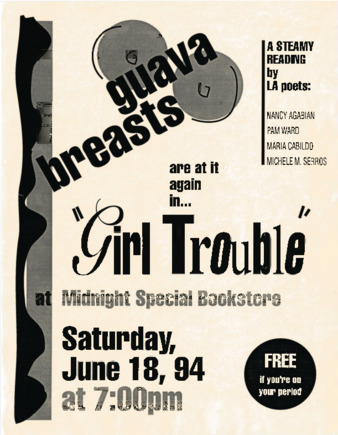 Guava Breasts are at it again in . . . "Girl Trouble" at Midnight Special Bookstore thumbnail