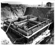 Imhoff tank under construction. thumbnail