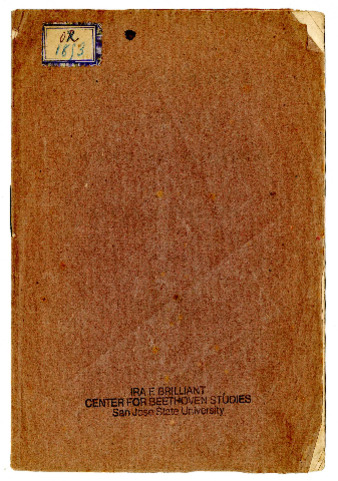 Cristo sull' Oliveto : Oratorio posto in musica da L. van Beethoven. thumbnail