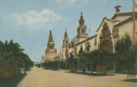Palm Avenue at the Panama Pacific International Exposition San Francisco 1915 thumbnail