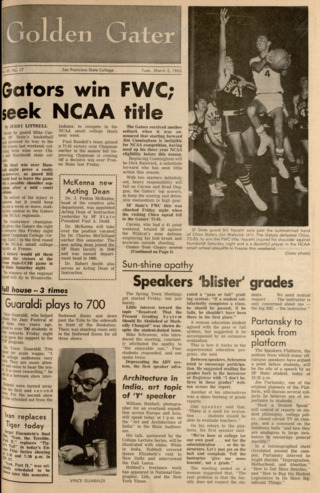 Golden Gater 5 March 1963 thumbnail